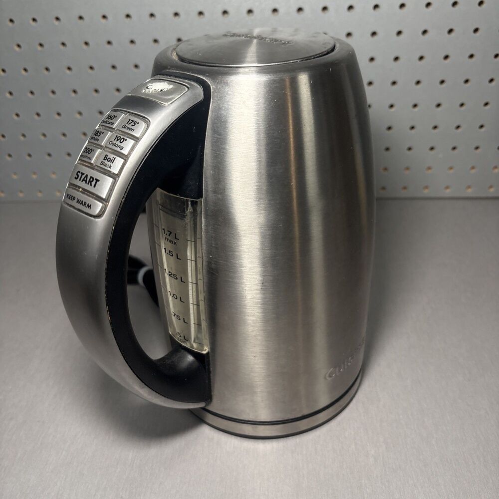 Cuisinart CPK-17(DL) Programmable Kettle 1.7L Stainless Steel Electric Hot Water - Picture 3 of 12